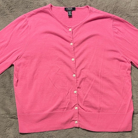 Chaps Cardigan Sweater - Picture 3 of 6